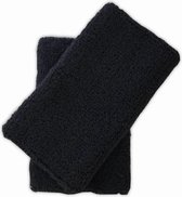 US Glove - Polsbanden - Zweetbanden - All-Sports - Diverse Kleuren - Katoen - 14 cm - Zwart