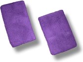 US Glove - Bracelets - Bandeaux absorbants -transpiration - Tous Sports - Diverse couleurs - Katoen - 11 cm - Violet