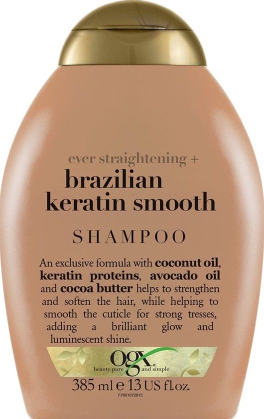 Brazilian keratin therapy shampoo