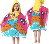 Zeemeermin Badcape - Beach Kindercape - Poncho