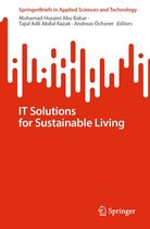 SpringerBriefs in Applied Sciences and Technology - IT Solutions for Sustainable Living