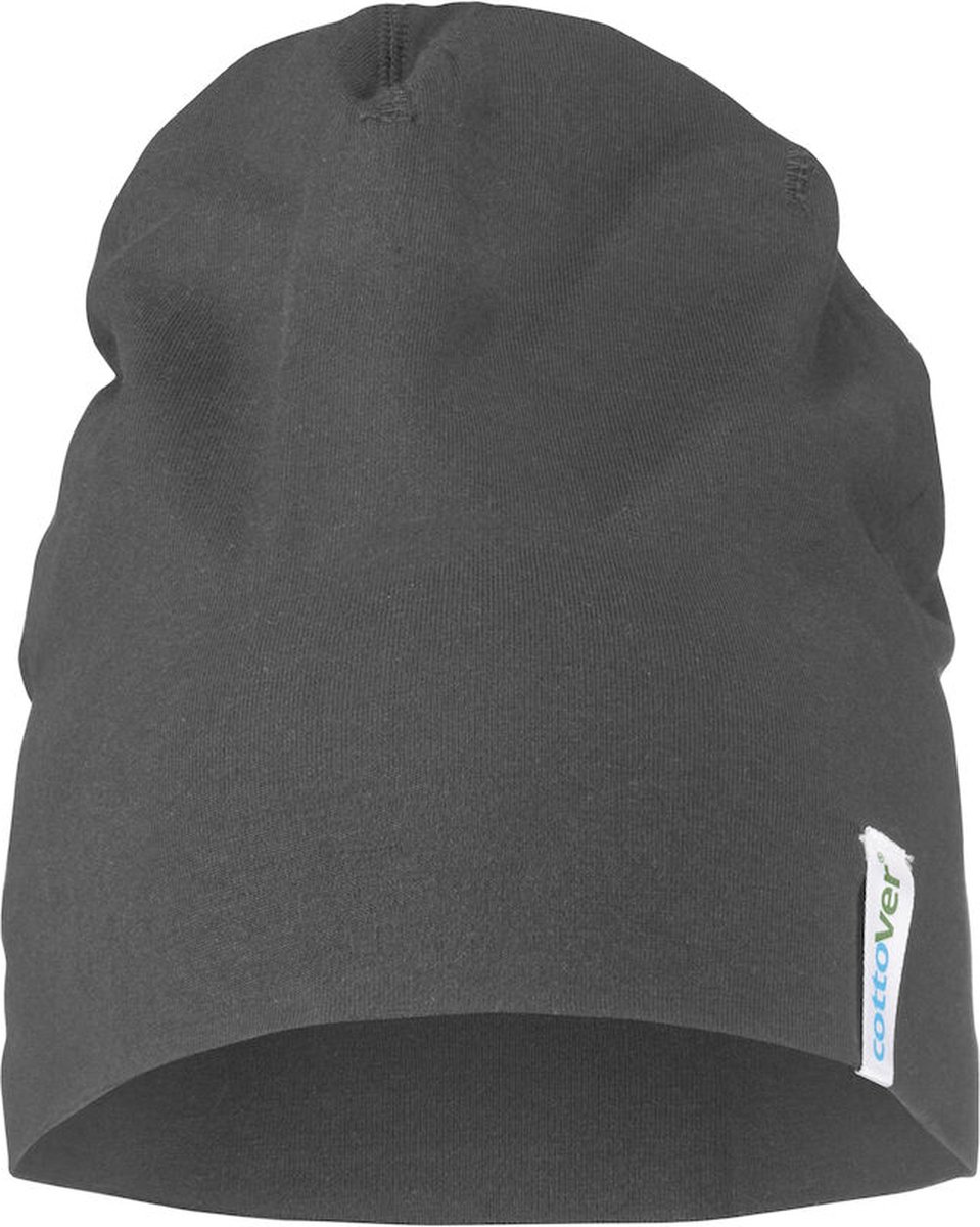 Cottover BEANIE - GOTS GECERTIFICEERD 141024 - Antraciet - One size