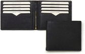 Billfold Zwart Nappa Rundleder met moneyclip