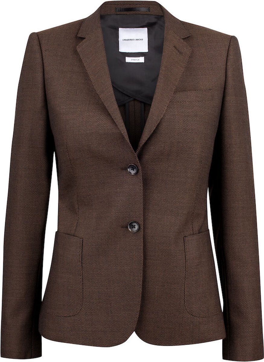 J.Harvest & Frost Club 30Blazer Dames 2963003 - bruin mêlee - 44