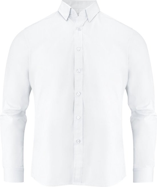Chemise James Harvest ACTON 2113040 - Wit - XL
