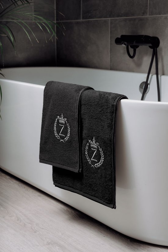 Embroidered Towel / Personalized Towel / Monogram towel / Beach Towel - Bath Towel Letter Z