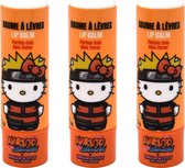 Naruto Lippenbalsem - Set van 3 - 5 gr - Vegan