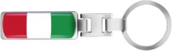 Skino sleutelhanger Italië Italië vlag vlag vlag vlag metalen sleutelring auto sleutel cadeau metalen sleutelhanger KK 221