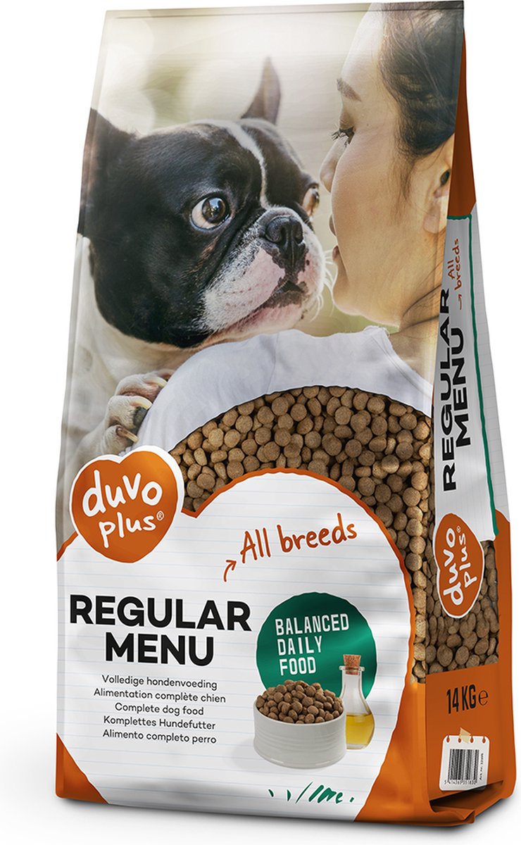 Duvoplus – Honden Droogvoer – Hond – Hond Regular Menu 14kg – 1st Duvoplus – Honden Droogvoer – Hond – Hond Regular Menu 14kg – 1st