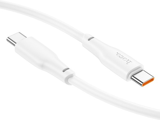 Hoco Snellaad en Data Kabel USB-C naar USB-C 100W 1 meter | bol