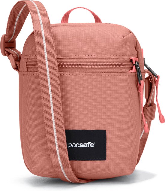 Pacsafe Go Micro Crossbody Anti-Theft rose tas