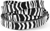GBG Sneaker Veters 120CM - Zebra - Zebraprint - Schoenveters - Laces