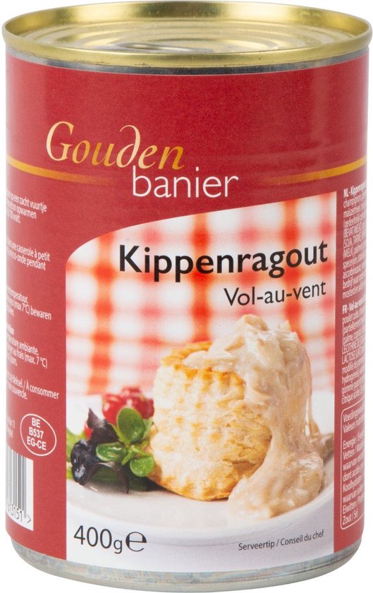 Gouden Banier Kippenragout 3 blikken x 400 gram