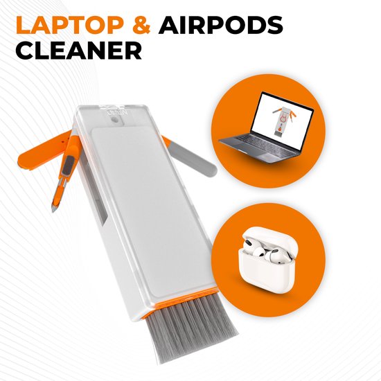MATTI® 7-in-1 - Laptop Cleaning Kit - AirPods Cleaning Kit - Screen Cleaner - Keyboard Cleaner - MATTI