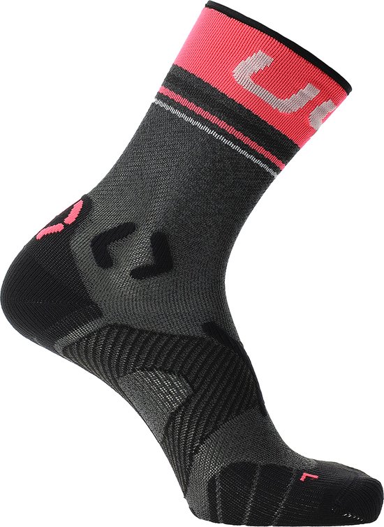 Uyn Woman Runner'S One Mid Sokken GRIJS - Maat 37/38
