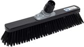 D&L Hard Street Sweeper Blackbody - Support de poignée universel - 40 cm - Zwart