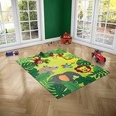 Meine Spielmatte - Speelkleed voor kinderkamer - Speelkleed Jungle- 133x133 cm