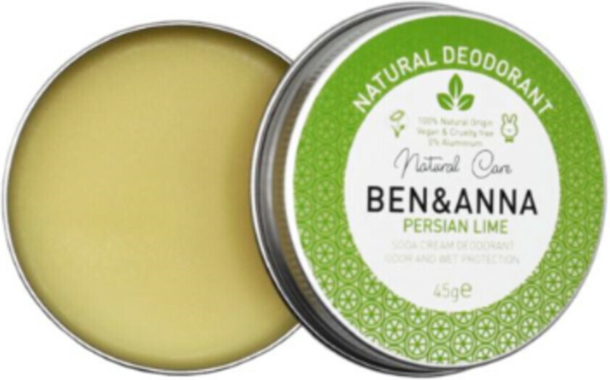 Ben & Anna Cream Deodorant Persian Lime 45GR