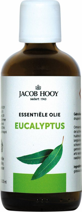 Jacob Hooy Eucalyptus - 100 ml - Etherische Olie