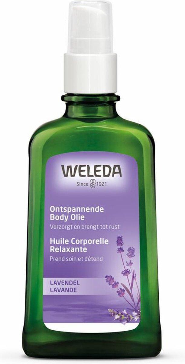 Bol.com WELEDA Lavendel Ontspannende Body Olie - Lavendel - Voedt De Huid & Verwarmt - Verzorgt & Brengt Tot Rust - Bevordert Na... aanbieding