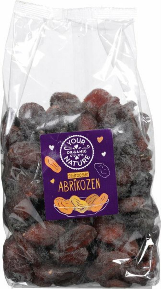 Goedkoopste Your Organic Nature Abrikozen Gedroogd Bio 1 kg