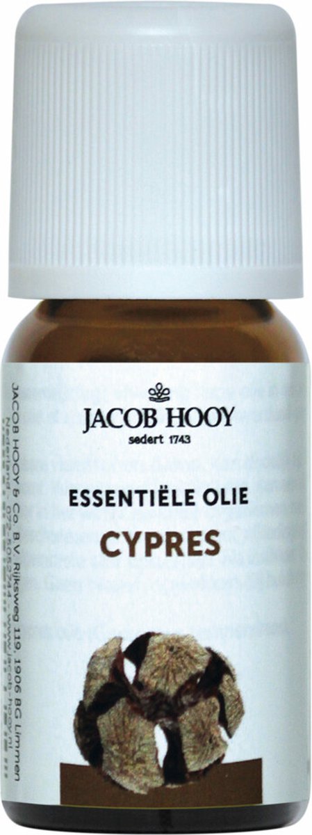Goedkoopste Jacob Hooy Cypres - 10 ml - Etherische Olie