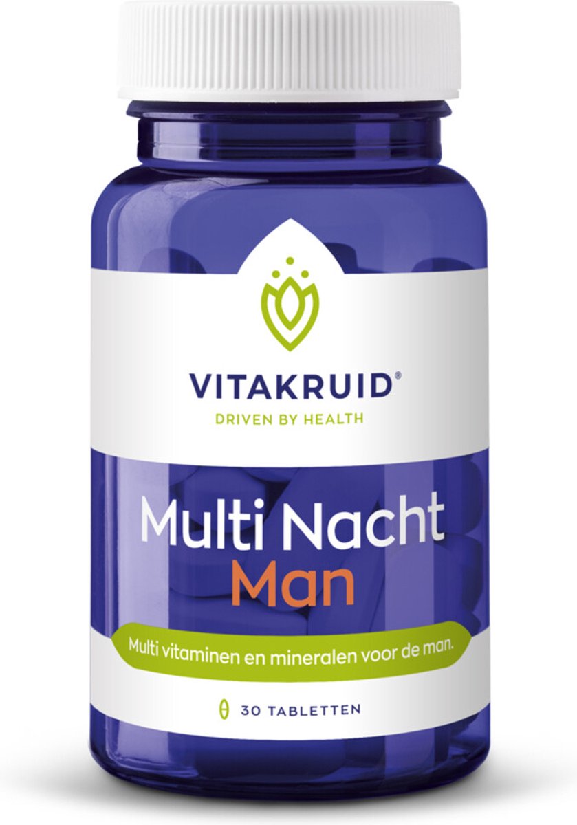 Goedkoopste Vitakruid Multi Nacht Man 30 tabletten