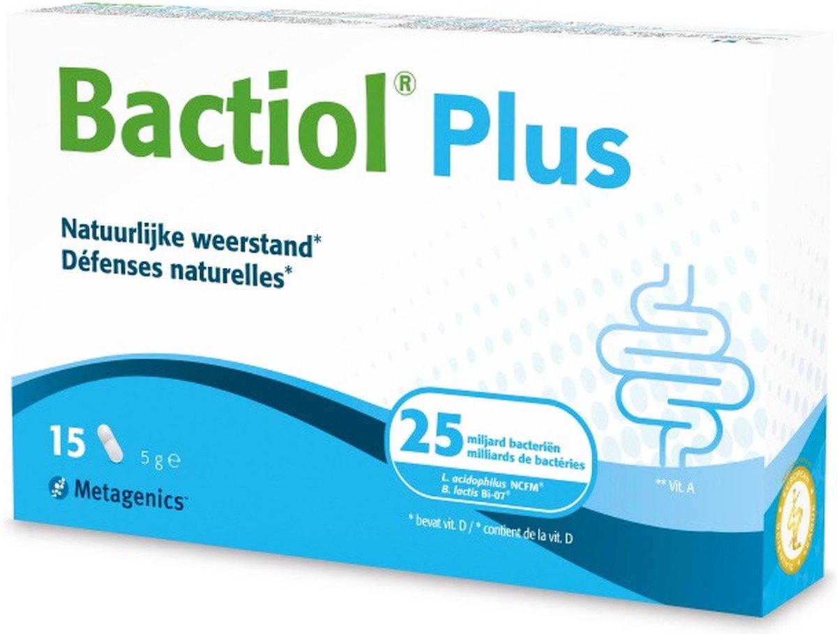 Goedkoopste Metagenics Bactiol Plus 15 capsules
