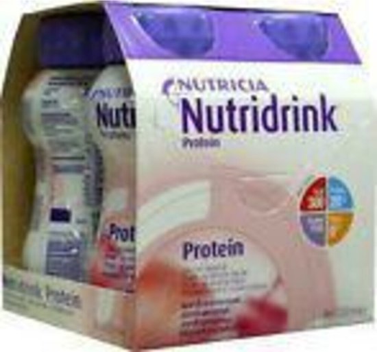 Nutridrink Compact Proteine perzik/mango - 4 x 125 ml