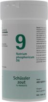 Pfluger Schussler Zout nr 9 Natrium Phosphoricum D6 - 1 x 400 tabletten