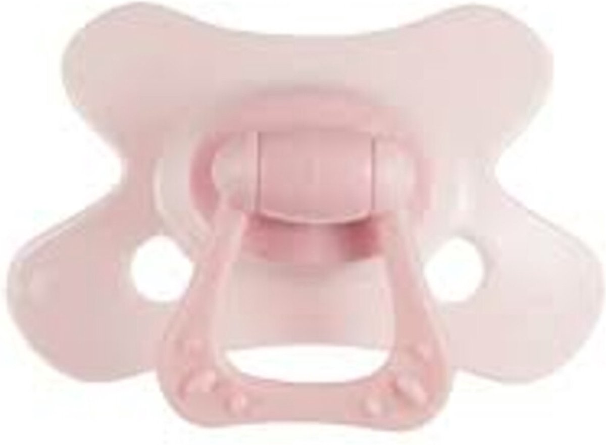 Goedkoopste Difrax Fopspeen Uni Edelsteen Pink Opal Naturel 6mnd