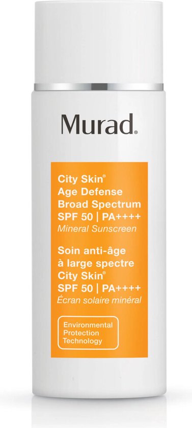 Murad - City Skin Age Defense SPF50 - Bescherming tegen blauw licht - Vervuiling - Infrarood