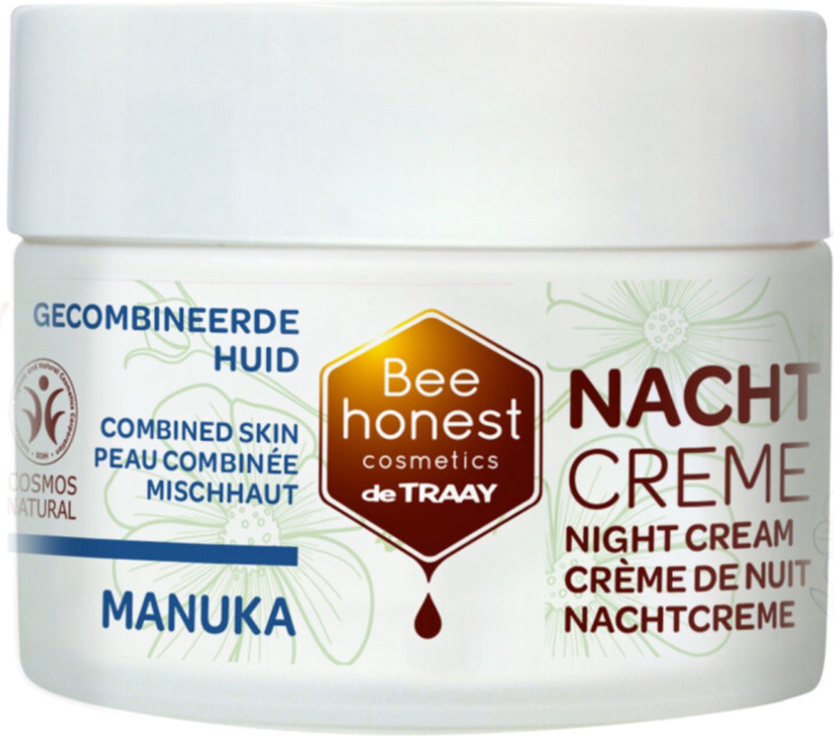 Bee Honest Nachtcrème Manuka 50 ml