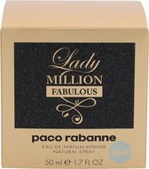 Paco Rabanne Lady Million Fabulous 50 ml Eau de Parfum Intense - Damesparfum
