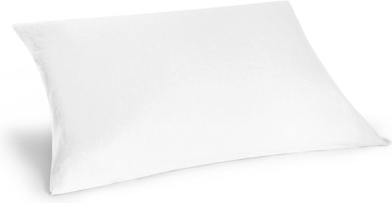 Yumeko kussensloop gewassen linnen wit 70x90 - Biologisch & ecologisch - 1 stuk