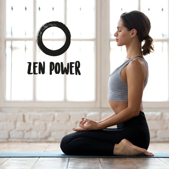 Zen Power Yoga-Bank, Opvouwbare Houten Yoga-Bankje, Ergonomisch Meditatiekrukje, Gebedskrukje voor Spirituele Momenten in het Dagelijks Leven, Gevoerd en Comfortabel, Yoga-Accessoire - Zen Power