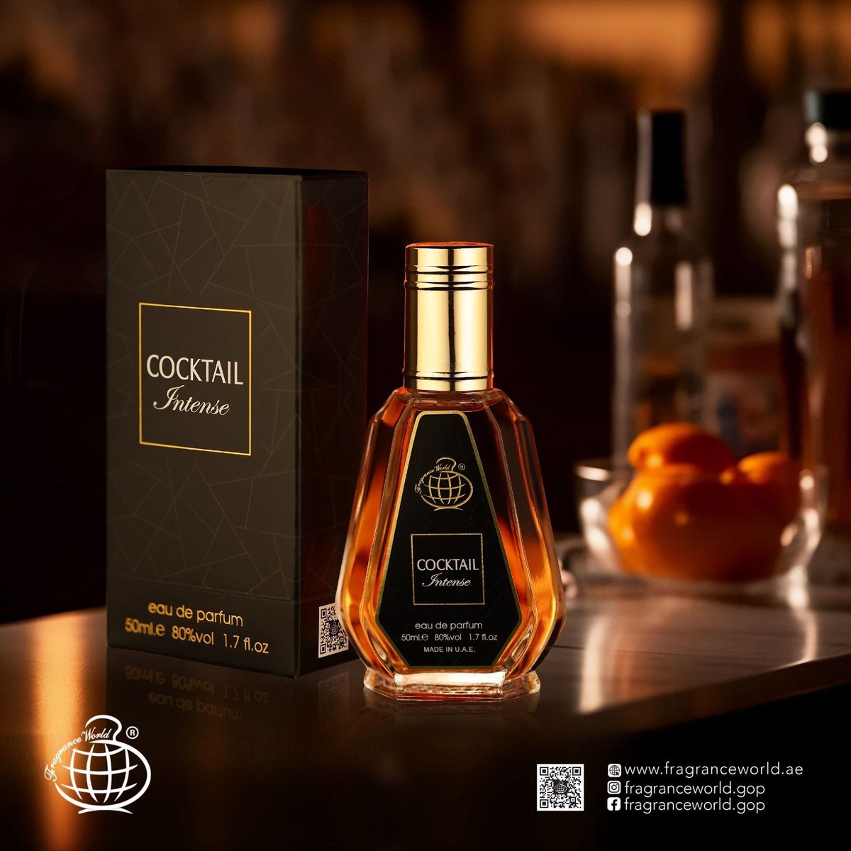 Goedkoopste COCKTAIL INTENSE 50ML - FRAGRANCE WORLD EAU DE PARFUM