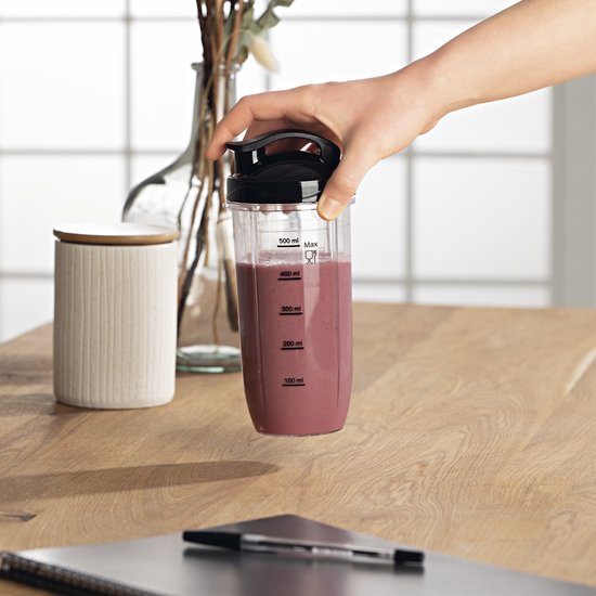 GOURMETmaxx Voedingsmixer - 4 st - zilver/zwart van GOURMETmaxx — afbeelding 4