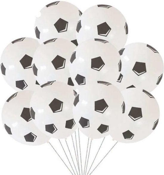 voetbal ballonnen XXL zelfstaand 2 stuks 3D voetbaldecoratie 150x83 cm voetbal ballonnen XXL zelfstaand 2 stuks 3D voetbaldecoratie 150x83 cm