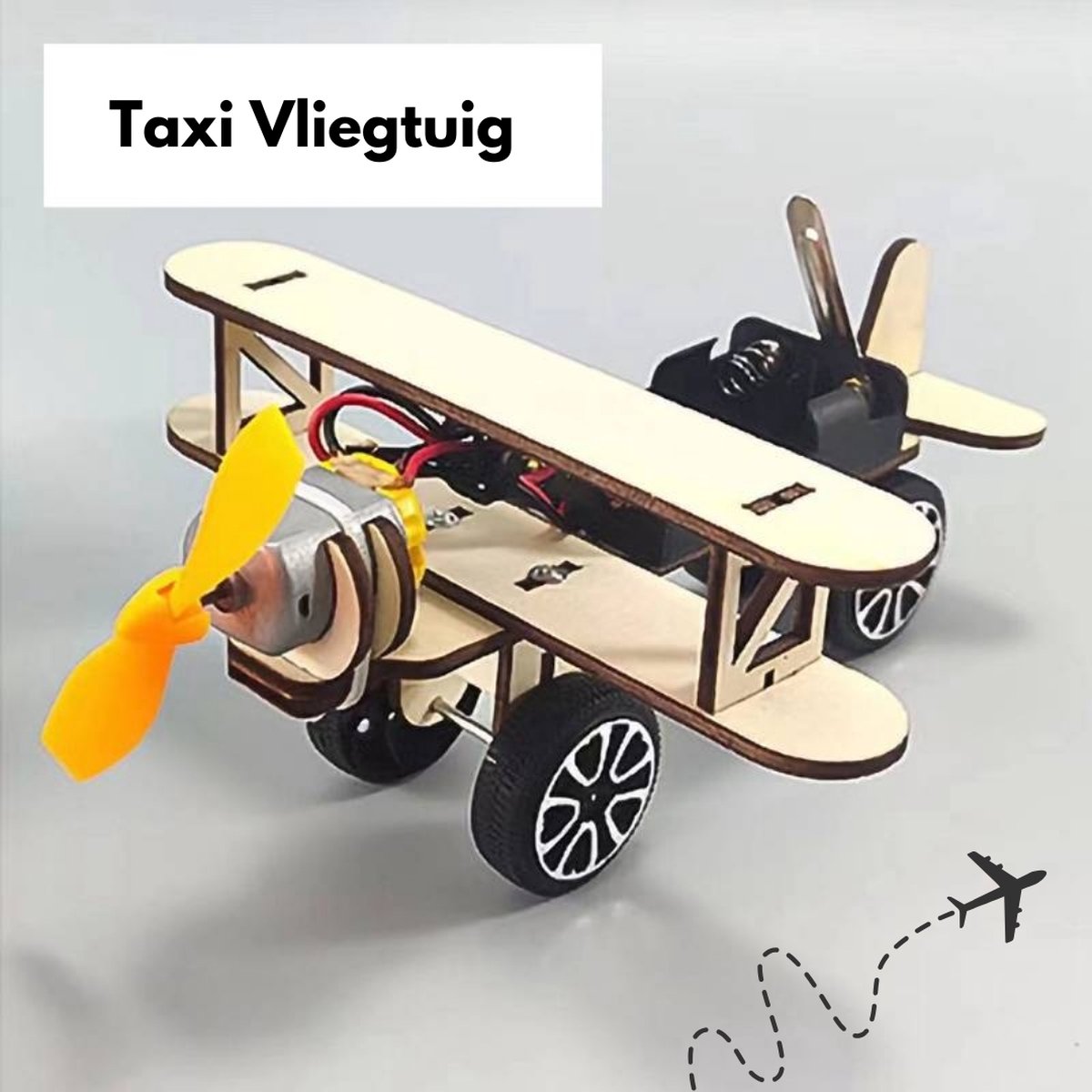 Een houten tweedekker vliegtuig maken met Red Toolbox