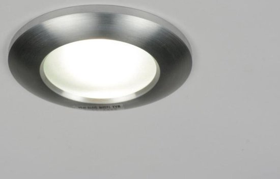 Lumidora Inbouwspot 70222 - JAIPUR - GU10 - Wit - Aluminium - Buitenlamp - Badkamerlamp - IP65 - ⌀ 9.1 cm