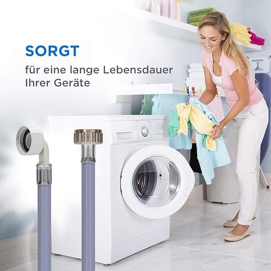 Aanvoerslang Met Waterstop - 2,5m - 34 - Voor Wasmachine En Vaatwasser 8720618847300