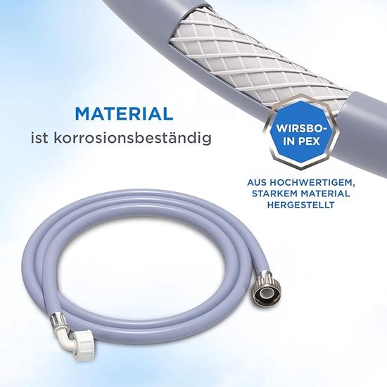 Universele aanvoerslang / toevoerslang 4,5m
