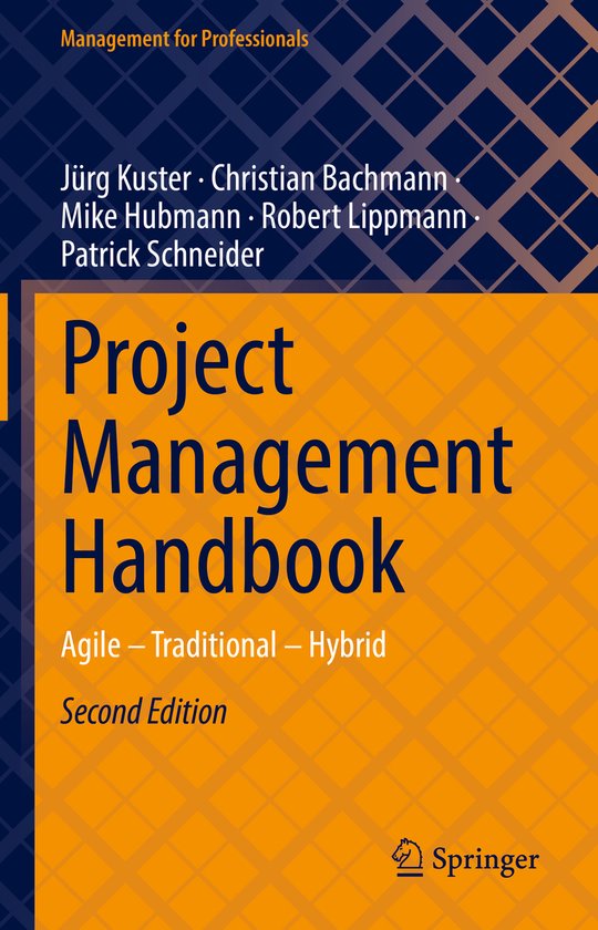 Management for Professionals- Project Management Handbook - cover