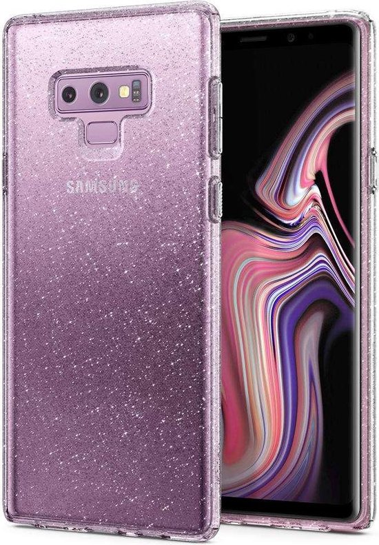 Split heelal Aap Spigen Liquid Crystal Glitter Samsung Galaxy Note 9 Hoesje - Transparant |  bol.com