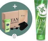 Devoted Creations ® H.I.M. Energy - Zonnebankcreme - Zonnebankcremes - Zonnebank creme - Met Bronzer - Incl. Exclusieve Tan Obsession Giftbox - 250 ML