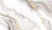Inductie beschermer | White sparkling marble | 59 x 52 cm | Onze materialen zijn PVC vrij en hygienisch