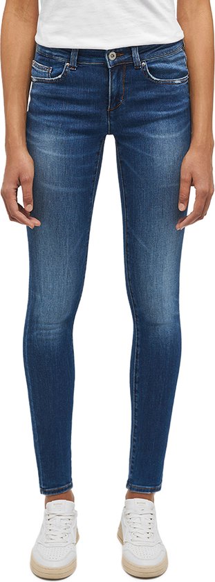 Mustang Dames Jeans Broeken QUINCY skinny Fit Blauw 34W / 32L Volwassenen