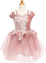 Great Pretenders Verkleedkledij Ballerina jurk - Dusty Rose - Maat 5-6 jaar