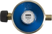 Régulateur de pression de gaz Gimeg Campingaz 50 mbar Campingaz X 1/4 pouce gauche